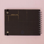 Cuaderno A5 Paprika Para Dise&ntilde;o 15X21 Negro 80Hjs Lisas